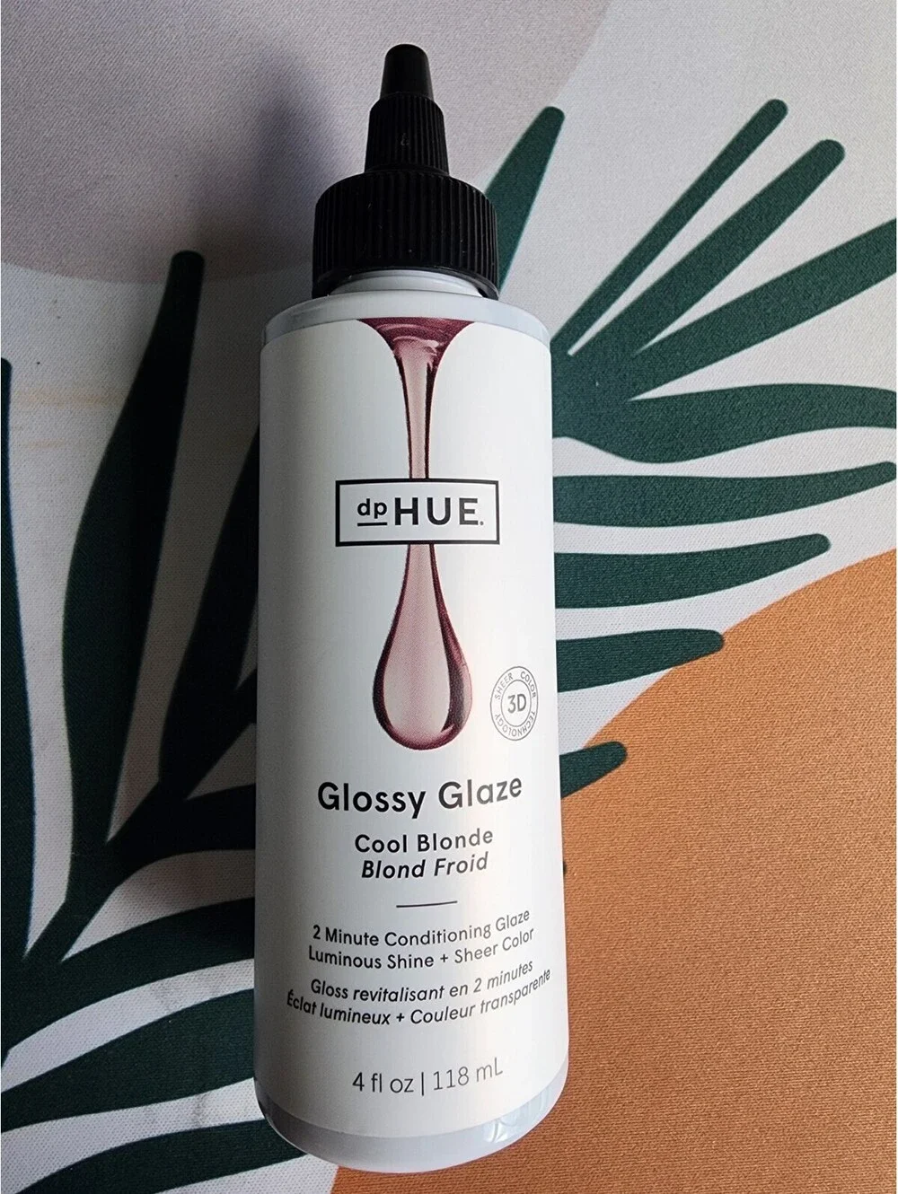 dpHUE Glossy Glaze Cool Blonde 4 fl oz Conditioning Hair Glaze